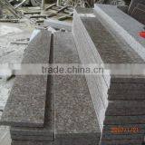 G687 Peach Red Indoor Granite Stair Steps Polished Bevelled thumbnail-5