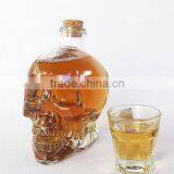 Clear Glass Skull Decanter - Fill It Up W/ Wine, Beer or Liquor, 100/150/380/700 ml thumbnail-2