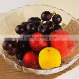 Elegant Glass Plate Salad Glass Bowl,Personalized Glass Fruit Bowl. thumbnail-3