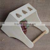 Heart Craved Natural Wooden Water Bottle Storage Rack Wholesale thumbnail-3