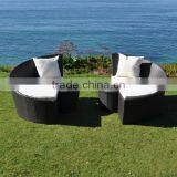 2017 Sigma Spring Arrival All Weather Lightweight Resin Wicker Outdoor Sofa Bed thumbnail-3