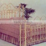 Antique luxury brass bed, solid brass bed, decorating brass bed, antique furniture brass bed, Indian wedding bed