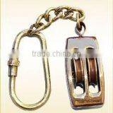 Keychain Pulley, Keychains, Keychain Gift, Metal Keychains, Promotional Keychains, Nautical Keychains, Key Ring, Keychain, thumbnail-1