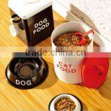 Carbon Steel With Powder Coated Food/Water Serving Cat Dog Feed Pet Bowl thumbnail-4