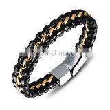 Mens Leather Bracelet Fashion Bracelets 2017 Real Cow Leather Bracelet thumbnail-5