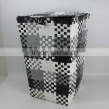 Inno-crea Household Plastic Laundry Basket With Lid thumbnail-1