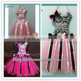 Hot Sale Tutu Bodice Bow Holders Flower Clip Holder Damask Pink and White Polka Dot Hari Bow Holders More Than 100styles thumbnail-1
