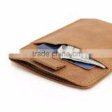 Leather RFID Card Package Slim Real Pickup Cover Card Credit Magnetic Scanning thumbnail-3