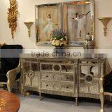 3 Drawers Living Room Furniture Solid Wood Cabinet thumbnail-6