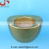 Silver and Gold Ingot Shape Planters Pots, Plant Pots thumbnail-2