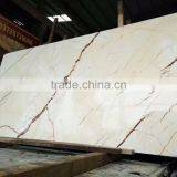High Quality Polished Cream Color Natural Marble Big Slabs and Tiles BF12-03314a thumbnail-4