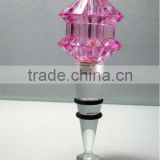 Crystal acrylic artificial diamond of LED for make wine bottle stoppers