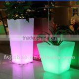 LED Colorful Decorative Plastic Flowerpot thumbnail-1