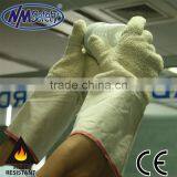 NMSAFETY Long Cuff Terry Cloth Liner Microwave Oven Glove Heat Resistant Glove Heated Glove thumbnail-1