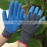 NMSAFETY Picking Cherry Women Use Light Weight 13g Blue Latex Colorful Garden Gloves thumbnail-1