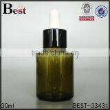 Hot Products Dark Green 30ml Glass Bottle With Gold Aluminum Dropper for Cosmetic Perfume Essential Oil China Suppliers thumbnail-3