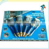 High Quality 10 pc Soft Handle PET Brush Paint Brush Set thumbnail-1