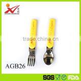 2015 Graceful Cute Spoon Fork Cutlery Gift Set Colorful Handle thumbnail-1