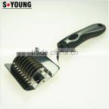 31031 Kitchen Gadget Kitchen Tool Potato Cutter Knife Noodle Cutter Doule Head Pizza Cutter thumbnail-4