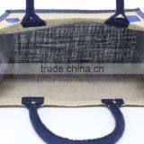 Jute Printed Shopping Bag thumbnail-6