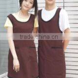 Fast Food Restaurant Uniform Solid Cotton 20176 Plain Work Apron thumbnail-1