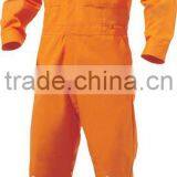 man's cotton yellow carpenter boiler suit overall coverall workwear