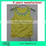 Women Sexy Cute Neck Beads Crop Tops High Quality Apparel thumbnail-1