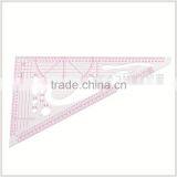 Kearing Triangel Plastic Scale Ruler, 1/3 &1/4 &1/5 Sanwich Line Scale for Fashion Design, Scale Ruler for Sewing Market #8345 thumbnail-1