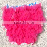 New Arrival High Quality 100%cotton Ruffle Bloomers for Baby Girls thumbnail-6