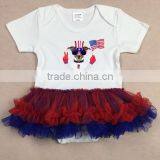 July 4 USA Romper Tutu Skirt Cotton thumbnail-3