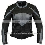 Womens Leather Motorbike Jacket thumbnail-1