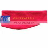 Double Layer Stock Polar Fleece Sports Fleece Headband thumbnail-2