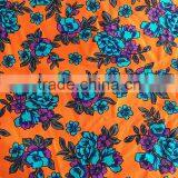 Swimwear Fabric With Flower Printing