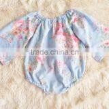 Eupropean Design Baby Rompers Infant Plain White Jumpsuit Wholesale Children's Boutique Clothing thumbnail-3