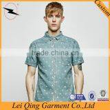 Casual Collar Denim Shirts for Men thumbnail-1