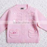Korean Style Baby Girl Thin Knit Cardigan Sweater thumbnail-2