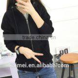 2017 Wholesale Beautiful Design Amazing Quality Eco-friendly Breathable Anti-wrinkle Cute 100%cotton Zipper Hoodie thumbnail-4