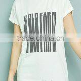 New Fancy Design Printing T-shirt With Stripe Pattern thumbnail-3
