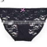 Custom Eco Friendly 90%Nylon 10%Spandex Lace Style Sexy Lady Underwear thumbnail-4