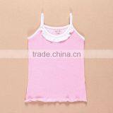 Made in China Blank Cute Pink Girls Tank Top for Summer thumbnail-1