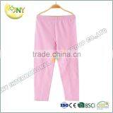 New Style 100% Cotton Cheap Pink Baby Trousers thumbnail-1