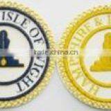 Undress and Fulldress Hand Embroidered Aprons Badges,Customized-masonic-apron-badges thumbnail-1