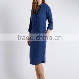 Denim Shift Dress thumbnail-1