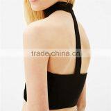 2017 OEM Street Girls Wear Bandana-style Blouse Fashion With Choker thumbnail-3