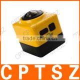 2016 Newest 360 Degrees Sport Action 1080P 30fps Mini Camera WiFi H.264 Panorama Camera 360x220 Large Panoramic Video Camera thumbnail-2