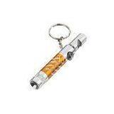 METAL Material Printed LED Torch Keychain / Flash Light Key Chain for Promotional Gifts