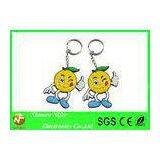 Colorful 2D / 3D Shaped Cute Key Chains for Silicone Gifts With Custom Logo Printed thumbnail-1