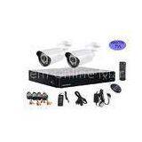 600TVL HD CCTV Security Camera Systems , Outdoor Two Camera Security System thumbnail-1