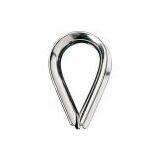 Stainless Steel Highly Polished Wire Rope Thimble thumbnail-1