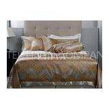 Full Size Hotel Bed Sheets Set Flower Printing Bed Cover for Luxury Hotel Or Home Use